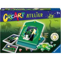 CreArt Atelier - Set con Cavalletto - Dinosauri