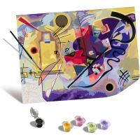 CreArt Serie B Canvas - Kandinsky - Giallo, Rosso, Blu