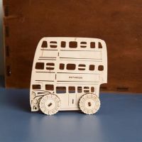 Harry Potter - Knight Bus Nottetempo™ - Modello in Legno da Colorare UGEARS