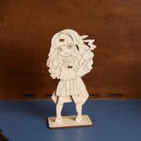 Harry Potter™ - Hermione Granger - Modello in Legno da Colorare UGEARS