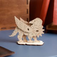 Harry Potter - Fierobecco™ - Modello in Legno da Colorare UGEARS