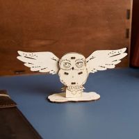 Harry Potter - Civetta Edvige™ - Modello in Legno da Colorare UGEARS