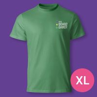 T-shirt TBG True Board Gamer - XL Verde