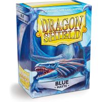 100 Bustine Standard Dragon Shield Matte Sleeves - BLUE