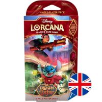 Lorcana - Reign of Jafar - Starter Deck Ruby-Steel - Edizione Inglese
