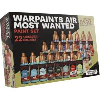 Warpaints Air Most Wanted Paint Set - 22 Airbrush Colours
