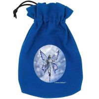 Sacchetto per Dadi - Anne Stokes Dice Pouch - Snow Fairy