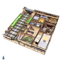 Nucleum - Organizer in Legno (Gioco Base + Esp. Australia + Esp. Court of Progress)