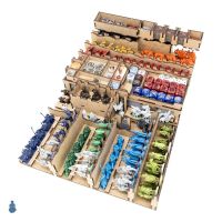 La Guerra dell’Anello - Organizer in Legno (Gioco Base + I Signori della Terra di Mezzo)