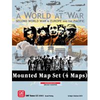 A World at War - Mounted Maps Set (4 Maps)
