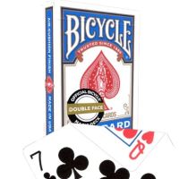Carte Bicycle - Double Face - Blu