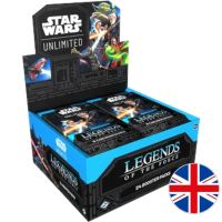 Star Wars Unlimited - Legends of the Force - Box da 24 Booster Pack - Ed. Inglese | Mythic Bundle