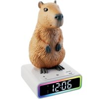 Rainy Days Capybara - Sveglia Digitale Cambia Colore
