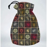Sacchetto per Dadi - Game of Thrones - The Sigils Pattern Dice Pouch