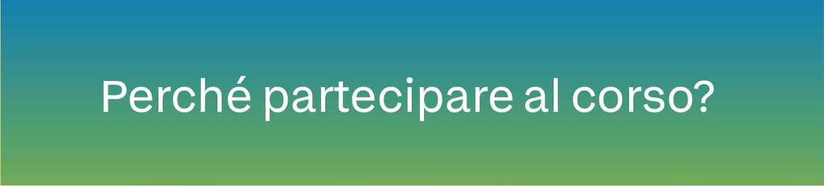 Perché partecipare?